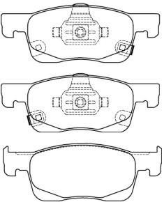 BRAKE PADS SB BP51073