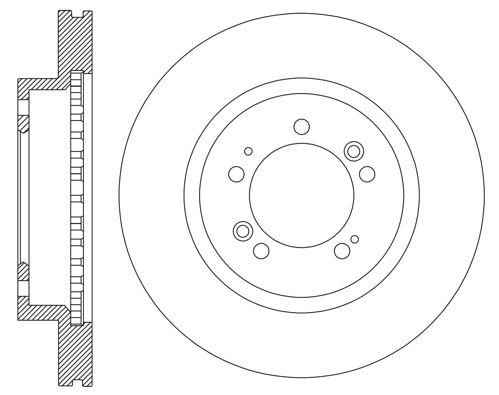 ROTOR DISC SB BR28168T