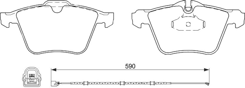 BRAKE PADS SB BP46002W