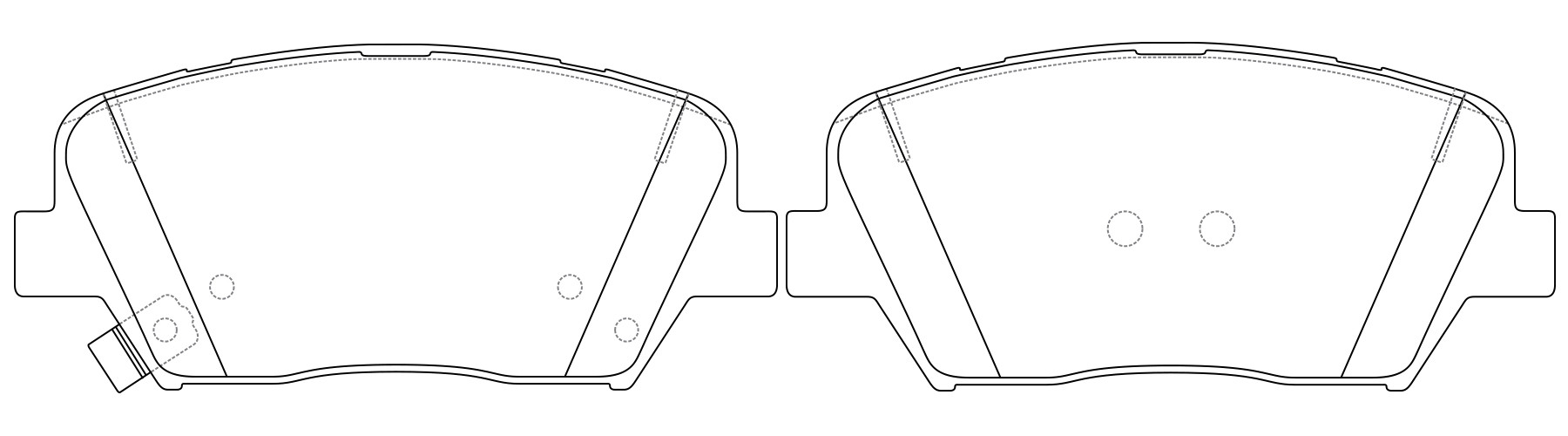 BRAKE PADS SB BP13799