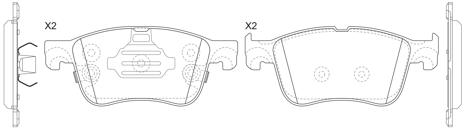 BRAKE PADS SB BP51041