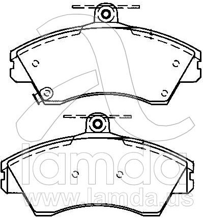 BRAKE PADS Chery T113501080AC