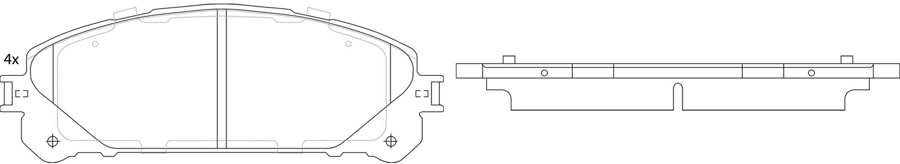 BRAKE PADS SB BP21845