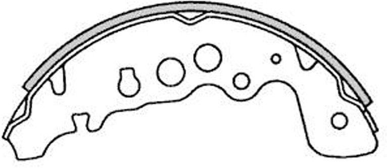 BRAKE SHOE SB BS29958