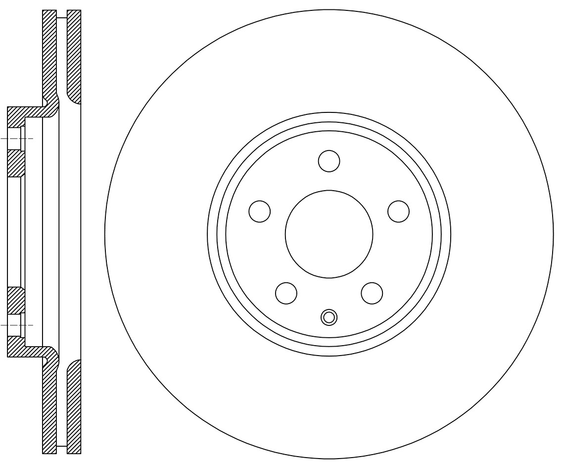 PERFORMANCE ROTOR DISC SB BR25143PSET