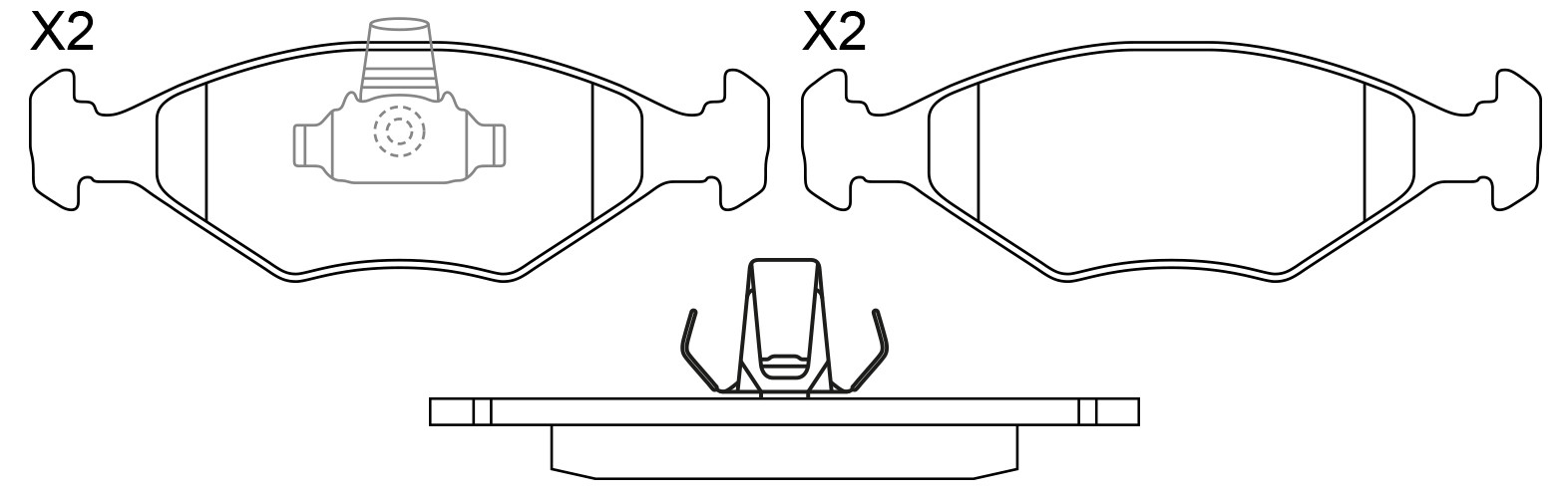 BRAKE PADS SB BP41268